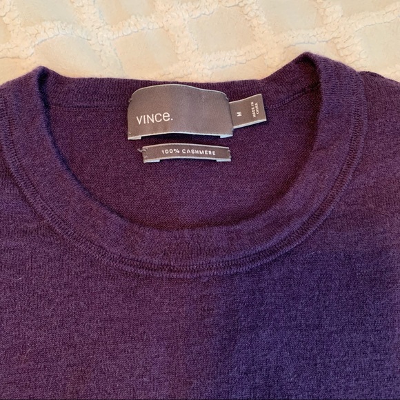 Vince Men’s Cashmere Pullover Sweater